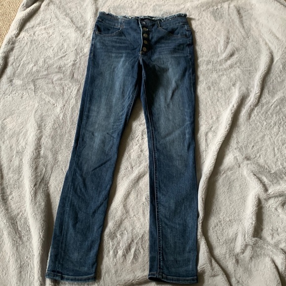 Express button up skinny jeans - Picture 1 of 4